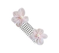 Clip di pettine per capelli, pettine per le donne | Clip per acconciatura a corona di fiori - Cuccioli laterali forti tengono gli per capelli per le ragazze di stile del panino