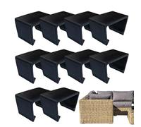 Clip di ricambio per mobili da esterno, clip di ricambio per mobili in rattan, chiusure spesse per mobili in per la famiglia, cortile, cavalletto recinzione