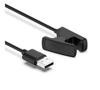 Clip di ricarica compatibile con Garmin MARQ Athlete/Aviator/Capitano/Driver/Expedition Smartwatch Charger, 1,0 m USB Data Sync Carica Adattatore Dock Cavo di ricarica - Nero