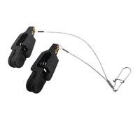 Clip di rilascio Downrigger | ABS + acciaio inossidabile ca. 7,5 cm | Lunghezza del cavo 30,5 cm Strumento di pesca regolabile | Trolling Offshore Kite Acqua Dolce Saltater Fishing Line Release Alit