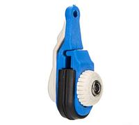 Clip di rilascio per pesca a traina, accessori per downrigger e outrigger, tensione regolabile per acqua dolce e salata (blu bianco piccolo)