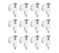 Clip di schermo offset 3/8 di pollice di plastica Mesh Panel Fasteners | Queste clip offset fissano saldamente i pannelli in rete contro forti venti per sferragliare e danneggiare.