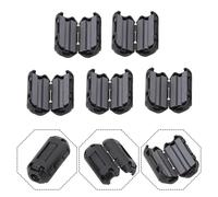 Clip di soppressione del rumore con nucleo in ferrite, 5 pezzi, 3,5-13 mm