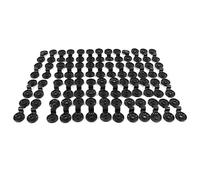 Clip di Stoffa di tonalità Clip in Rete in plastica Clip Serra da Giardino 50pcs Nero Durevoli Antivento Installazione Facile per Protezione delle Piante da Esterno