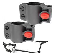 Clip di supporto della serratura, 2 pezzi U- Lock Cycle Locks Mount Holder, Clamp Bracket Locks, U Loc-k Fixed Mount Support Bracket, Sostituzione Clip Cable Loc-k Supporti Ciclismo