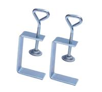 Clip di supporto fisso con morsetti a C da 2 pezzi per montaggio su