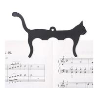 Clip di supporto musicale-Pagina del libro di metallo a di gatto per fogli di punteggio | Custode della pagina musicista durevole per pianoforte, violino, chitarra, pratica della tastiera, esibi