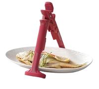 Clip di supporto per ciotola anti-baldd, pinze per influenza riscaldate, pizza pan gripper anti saldd, pinze per ciotola calda non scivolate 2 in 1, morsetto di supporto isolante riscaldato per la