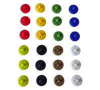 Clip di supporto per corridore, 12 pezzi/24 pezzi, clip per bavaglini da corsa, clip per bavaglini, da corsa, supporto per camminate, corsa, atletica, sci, pattinaggio, 24 pezzi, vedi