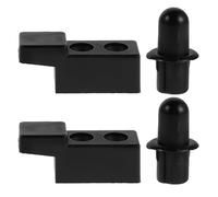 Clip di Supporto per Porta Pianoforte, 2 Pezzi, Ricambio | Plastica Nera, Installazione Semplice e Precisa, Manutenzione Domestica per Pianoforte e Gran Coda, per Tecnici e Insegnanti