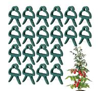 Clip di Supporto Piante | 20 Pezzi Di Clip Per Steli | Riutilizzabili Per Orchidee E Per Il Sostegno Delle Piante | Per Giardino, , Verdura, Orchidea, , Serra, Vite, Fusto, Peperone, Interno, Est