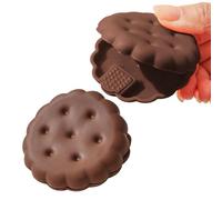 Clip di tenuta per sacchetti, clip di tenuta per snack, gadget per la conservazione degli alimenti per la casa, accessori da cucina a forma di biscotto per interni, bambini, adulti e viaggi all'aperto