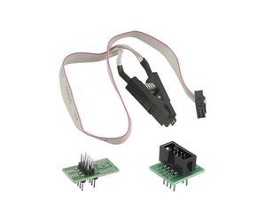 Clip di Test da SOP8 A DIP8 per Schede Madri, 8 Pin, Corpo Largo e Stretto, Clip di Test per Chip IC Flash, Connettore di Zoccolo, Programmatore.