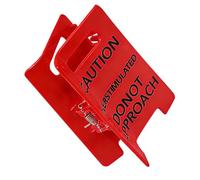 Clip divertenti per aprire conversazioni, 11 x 7,3 x 4,5 cm, elegante artiglio per capelli, con segnale di avvertimento, impugnatura antiscivolo, per donne e ragazze spesse e sottili