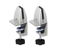 Clip divisoria per scrivania da ufficio, supporto a morsetto di facile installazione per morsetto da tavolo in plexiglass per protezione dallo spiedo