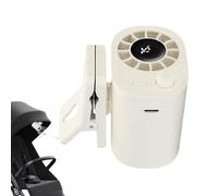 Clip Fan - 360° Rotation 100 Wind Speeds | Car Air Conditioner Cooler with Stepless Control, Personal Quiet Circulator with Strong Grip, Portable Cooling Accessory for Drivers