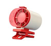 Clip Fan - Aesthetic Personal Cooling, 3-Speed Quiet Motor with 360-Degree Rotating Head, Compact Portable Design, Stress Reliever Airflow, Versatile Clip for Home Bedroom Stroller Cart