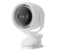 Clip Fan - Mini Portable Fan LED Display, Rechargeable Desk Cooler