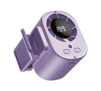 Clip Fan Portable, Mini Cooling Device, Adjustable Speed Breeze, Wearable Air Circulator, for Neck Waist Table Bedroom Office Summer Outdoor Travel Camping Beach Picnic Trip Heat Comfort 1-199 speed