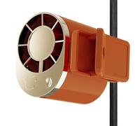 Clip Fan - Rechargeable Cooler | 3 Speed 360 Rotatable Waist Clip, Portable Mini Airflow Device For Car Truck Sedan Camping Outdoor Travel Business Trip Vacation Quiet Use