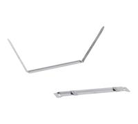 Clip fermafogli Q-Connect passo 80 mm metallo conf. da 50 - KF26083