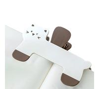 Clip Fermapagina - Design Gatto | Accessorio Di Lettura Per Insegnanti | Simpatico Strumento Di Cancelleria Per Studenti, Fissatore Di Pagine Di Libri Per Uomini, Donne, Ragazze, Giovani, Pratico Aiut