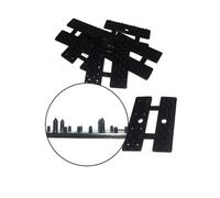 Clip fissaggio pinze mollette fissaggio rete telo ombreggiante resistenti in PVC