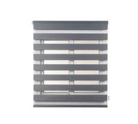 CLIP&FIX TENDA A RULLO NOTTE E GIORNO ARGENTO 120x180 CM