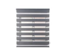 CLIP&FIX TENDA A RULLO NOTTE E GIORNO ARGENTO 60x180 CM