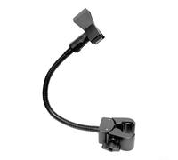 Clip flessibile per microfono con angolo regolabile e rotazione di 360 gradi per treppiedi e desktop, perfetto per vari dispositivi (clip B del microfono)