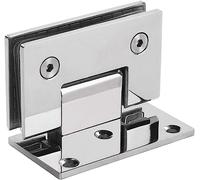 Clip for bagno con cerniera lucida a 90 gradi