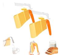 Clip for cartone del latte riutilizzabile a prova di perdite con maniglia, porta-sigillatore portatile for scatola di succo, supporto for borsa del latte facile da versare, morsetto for sigillare