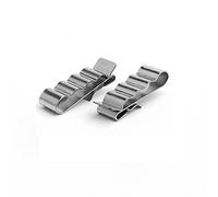 Clip for cavi solari in acciaio inossidabile 304 | Argento, 100/200/300/400 pezzi, gestione cavi moduli fotovoltaici in campo aperto o su tetto(100 pieces)