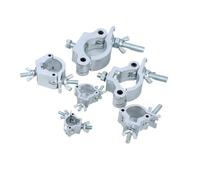 Clip for luce da palco in lega di alluminio Clip for luce DJ Numero di palo LED Gancio a punto del fascio della testa mobile(B)