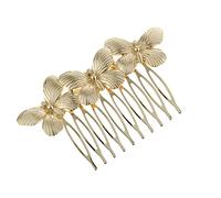 Clip for pettini for capelli for donne Ragazze Pettine laterale for capelli Clip for denti for capelli NHC01 /156/814 (Color : Gold)