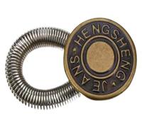 Clip for stringere la vita dei pantaloni, 10-30 pezzi, fibbia di regolazione della vita dei jeans staccabile, bottone in metallo estensibile(Color:14,10PCS)