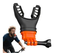 Clip Fotocamera per Zaini | Morsetto per Fotografia | Boccaglio in Silicone Multi-Angolo Portatile per Video Cucina, Sport Subacquei e Riprese in Surf