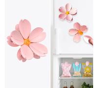 Clip Frigorifero Magnetiche a Forma di Fiore - Calamite Decorative per Cucina - Clip Chiudi Sacchetti per Snack, Pane e Cibo per Animali - Mollette Riutilizzabili Chiusura Alimenti e Decorazione Casa