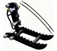Clip idraulica per mini escavatori - include 2 tubi idraulici - Adatto per piccoli scavatori fino a 3 tonnellate - ideale per macchinari scavatori e cingolati cingolati