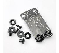 Clip in acciaio inox traspirante per guaina K migliora il comfort e le posture per chi guida in ufficio e attività quotidiane per gli appassionati di sport