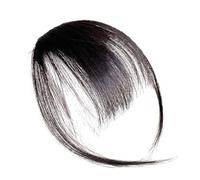 Clip in Bangs - Clip su Capelli reali, Capelli umani per copertura della fronte | Estensioni di clip per capelli naturali per i capelli diradellati, indossare quotidianamente i capelli criminali per d