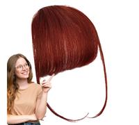 Clip In Bangs - Frangia Finta | C?ip Su F?angia, 1 Pezzo Di Parrucchino Anteriore Sottile E Delicato Con Frângia Ad Aria Còn Tenda A | Parrucca Invisibile Naturale Ultra?sòttile Da Indossare Tut