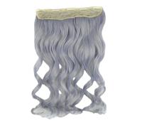 Clip In Estensioni Dei Capelli Per Donne Lisce E Ondulate Sintetiche Naturali Nere Grigie Ombre Colore Cosplay Pezzi Per Capelli