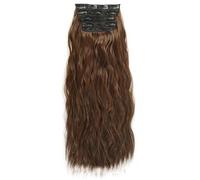 Clip In Estensioni Dei Capelli Per Le Donne Sintetici Lungo Onda Parrucchi/Set Estensioni Dei Capelli