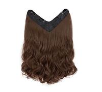 Clip in estensioni dei capelli ricci ondulati coda di cavallo Hairpieces per le donne parrucca lunga capelli soffice grande parrucca onda capelli senza tracce pezzo larg