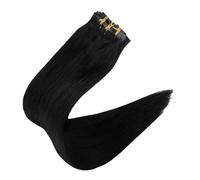 Clip In Extension Per Capelli Umani 120 G Senza Soluzione Di Continuità, Clip Invisibili, Extension Per Capelli Umani Remy Balayage Colore Biondo