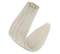 Clip In Extension Per Capelli Umani 120 G Senza Soluzione Di Continuità, Clip Invisibili, Extension Per Capelli Umani Remy Balayage Colore Biondo