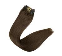 Clip In Extension Per Capelli Umani 120 G Senza Soluzione Di Continuità, Clip Invisibili, Extension Per Capelli Umani Remy Balayage Colore Biondo