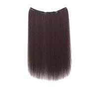 Clip In Extensions - Extensioni Di Capelli Dall'aspetto Naturale Con 4 Clip | Parrucchiere Lungo 20 Pollici Per Donne, Elegante Parrucca Invisibile