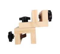 Clip in legno per cavalletto da pittura, clip per lavagna da disegno per classe, rotazione regolabile a 360 gradi, può contenere fino a 3 cm di spessore, 14,4 cm o 5,7 cm - clip per tavolozza